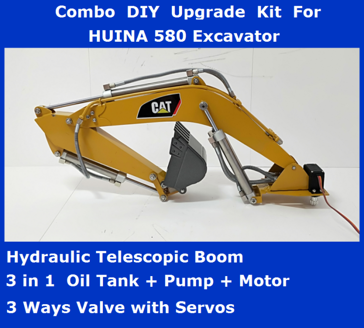 huina 580 hydraulic kit